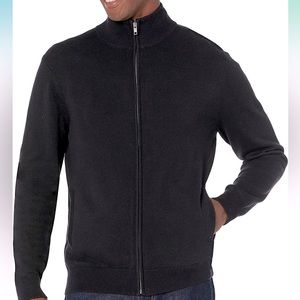 GoodThreads Navy Blue Zippered Sweater